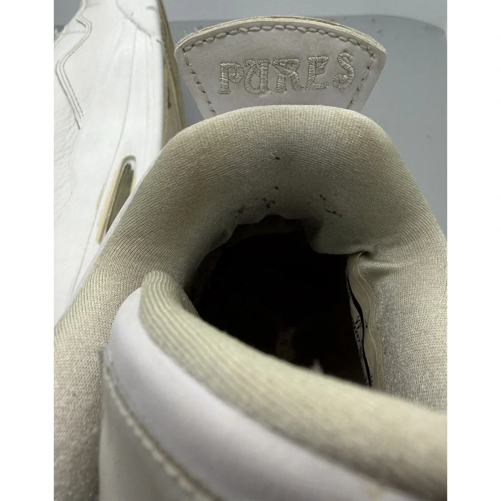 Nike Air Jordan 4 Retro Pure Money White 2017 Sneakers 308497-100 Mens Size 12